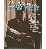 California Lawyer Magazine feature